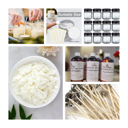 Éléments du kit en carrés